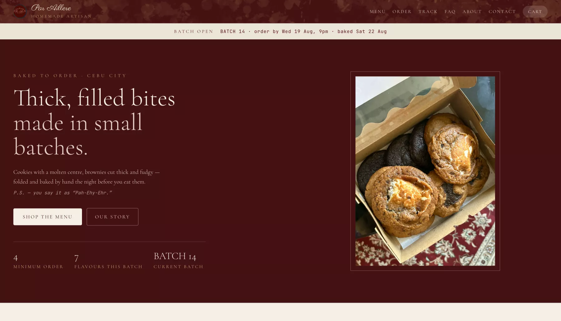 Par Aillere storefront hero